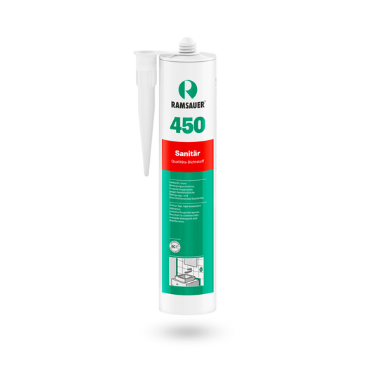 1xKarton Ramsauer 310ml 450 Sanitär Silikon